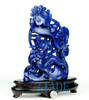 Natural Lapis Lazuli Gemstone Dragon Statue Sculpture / Carving -J040166