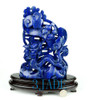 Natural Lapis Lazuli Gemstone Dragon Statue Sculpture / Carving -J040166