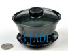 Natural Black Green Jade / Serpentine Bowl Sets (GaiWan) -N002040