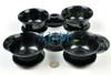 Natural Black Green Jade / Serpentine Bowl Sets (GaiWan) -N002040