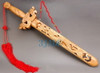 23" Peach Wood Demon Exorcism Chinese Sword Taoist Buddhist Tool