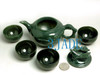 6" Natural Nephrite Jade Teasets / Tea Sets, Carving / Sculpture N008085