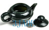 5 1/4" Hand Carved Natural Nephrite Jade Teapot Carving / Sculpture -N008091