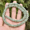A grade jade necklace with certificate