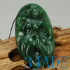 green jade mermaid pendant 