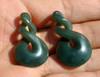 Nephrite Jade Double Twist Necklace