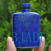 Hand Carved Natural Lapis Lazuli Gemstone Snuff Bottle N009156