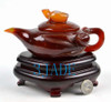 carnelian teapot