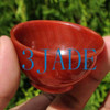 52mm Hand Carved Carnelian / Red Agate Cup / Bowl N013139