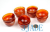 5PCS  Carnelian / Red Agate Cups / Bowls Crystal Stone Shot Glasses Wholesale