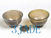 2pcs 2" Hand Carved Natural Sardonyx / Agate / Chalcedony Stone Bowls / Cups N013172