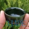 2" Green Jade / Serpentine Cup