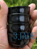 2" Handmade Natural Dark Green Jade / Serpentine Cup / Bowl -N023005A