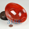 Hand Carved Red Agate / Carnelian Bowl / Carving / Stone Bowl Statue