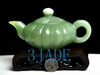 6" Natural Xiu Yu / Xiu Jade / Serpentine Teapot Carving / Sculpture