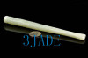 7 1/4" Natural Xiu Jade / Serpentine Carved Dragon Cigarette Holder