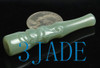 Hand Carved Natural Nephrite Jade Bat Cigarette Holder