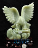 jade eagle statue