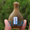brown nephrite jade snuff bottle