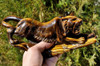 gemstone tiger carving