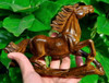 tiger's eye Horse Carving
