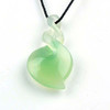 Chalcedony Double Twist Pendant