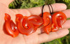 red jade pendant