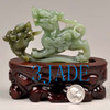 green jade Pixiu statue