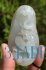 Hetian seed jade dragon pendant