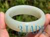 60mm Hetian White Jade Bangle