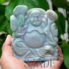 A Grade Jadeite Jade Buddha Statue Carving Sculpture w/ certificate -J022411