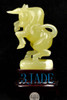 Xiu jade fighting bull statue