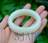 58mm Heian white jade bangle