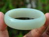 Oval Hetian Jade Bangle