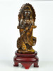 tiger's eye Kwan yin / Guanyin statue