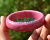 middle size pink bangle