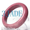 59.5mm Natural Rhodonite Gemstone Pink Bangle Bracelet -C040025