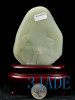 Natural Hetian Jade Maitreya Buddha Statue Sculpture Carving w/ Certificate -J026206