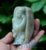 Natural Hetian Jade Maitreya Buddha Statue Sculpture Carving w/ Certificate -J026208
