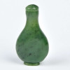 Green Nephrite Jade Snuff Bottle