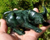 jade bull sculpture