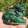 green jade Pixiu statue