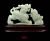 Hetian Jade Pixiu Statue