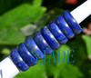 18mm Lapis Lazuli Gemstone Band Ring, US size 8