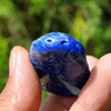 Natural Lapis Lazuli Goldfish Pendant Necklace Gemstone Carving -GZ00108