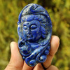 Lapis Lazuli Guanyin Pendant