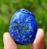Lapis Lazuli Lotus Koi Fish
