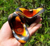 Hand Carved Natural Horn Cup / ZUN -NZ00050