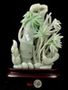 Jade bamboo statue