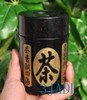 3pcs Natural Black Green Jade /Serpentine Tea Canister / Container -N002081